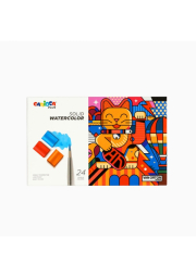 Carioca Plus Akvarelové barvy 24 ks