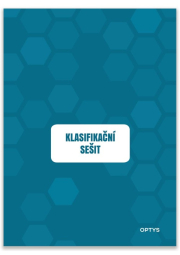 Známkovník A5, modrý