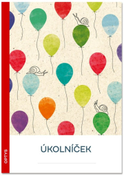 Úkolníček A5, 20 listů, Balónky