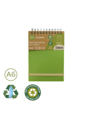 Blok spirála A6 ECO LUMA