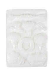 Forma na odlévání A4, květiny levandule