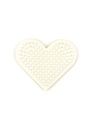 Podložka na zažehlovací korálky, srdce