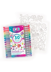 Vonné gelové pera, 30 ks