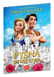 PYŠNÁ PRINCEZNA – Omalovánky na motivy filmové pohádky