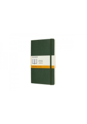 Moleskine Large Ruled Softcover Notebook, Myrtle Green