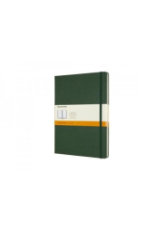 Moleskine Extra Large Ruled Hardcover Notebook, Myrtle Green