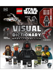 LEGO Star Wars Visual Dictionary Updated Edition, With Exclusive Star Wars Minifigure