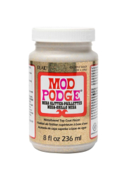 Mod Podge Hologram Glitter - Gold - Třpytivé lepidlo, lak a finiš 236 ml