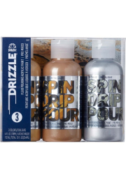 FolkArt Drizzle Premium mad metallic - Sada akrylových barev pro pouring