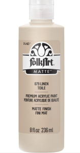 FolkArt Acrylic Paint - Akrylová barva s matným povrchem 236 ml Acrylic: LINEN