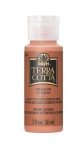 FolkArt Terra Cotta Acrylic Paint - 58 ml Folkart terr: CLAY POT TERRA COTTA