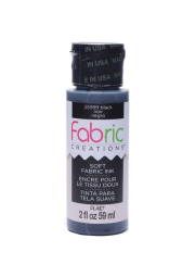 Fabric Creations Soft Fabric Inks - Barvy na textil Barvy Fabrik: Black
