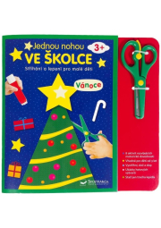 Jednou nohou ve školce Vánoce - Stříhání a lepení pro malé děti