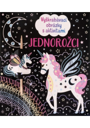 Vyškrabávací obrázky s aktivitami Jednorožci