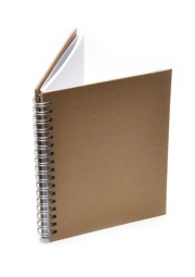 Kroužkový blok A6, 60 listů, scrapbooking