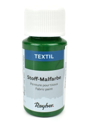 Barva na textil Rayher nezažehlovací, listová zelená, 50 ml