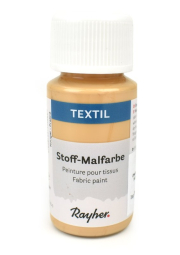 Barva na textil Rayher nezažehlovací, nugátová, 50 ml
