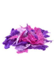 Peří Rayher, 10 g, fialové