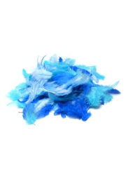 Peří Rayher, 10 g, modré