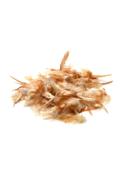 Peří Rayher 6-15 cm, přírodní, 10 g