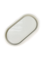 Silikonová odlévací forma, oválný podnos, 17,8 x 9,5 x 1,6 cm