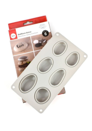 Silikonová odlévací forma na kameny, 6 typů