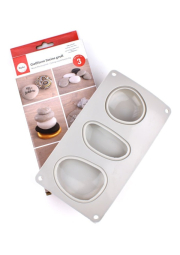 Silikonová odlévací forma na kameny, 3 typy