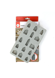 Silikonová odlévací forma, mini domečky, 15 motivů