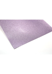 Scrapbookový glitrový papír 30,5 x 30,5 cm, sv. fialový