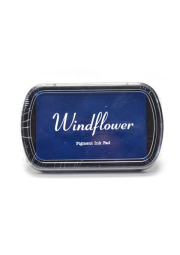 Razítkovací polštářek hobby, 10 x 6 cm, tm. modrý