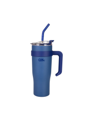 Modrý nerezový termohrnek XXL 1200 ml