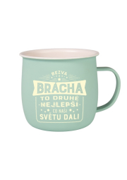 Outdoorový hrnek - Bezva brácha