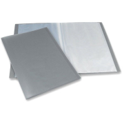 Katalogová kniha FolderMate Color Office A4, 20 fólií, výběr barev kouřová