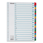 Rozlišovač Esselte Mylar A - Z, 20 listů