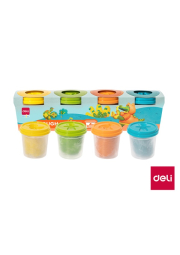 Plastelína měkká kelímek 4 x 113g DELI EY004