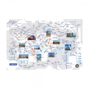 Podložka na stůl PP 60x40cm London