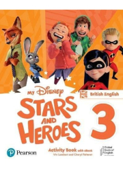 My Disney Stars and Heroes 3 Activity Book with eBook BE