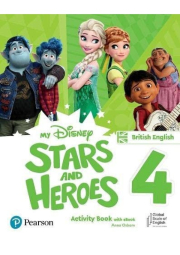 My Disney Stars and Heroes 4 Activity Book with eBook BE