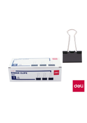 Binder clip 32mm, 12ks DELI EZ63