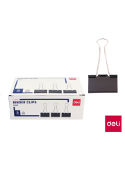 Binder clip 51mm, 12ks DELI EZ61