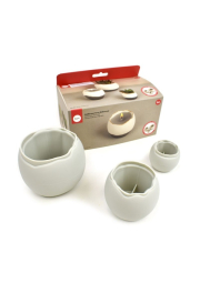 Silikonová odlévací forma, rozbitá vejce, 3 ks