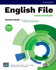 English File Fifth Edition Intermediate Student´s Book with access to Exam Confidence