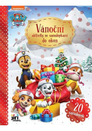 Tlapková patrola - Vánoční aktivity se samolepkami do oken