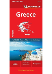 Greece - Michelin National Map 737, Map