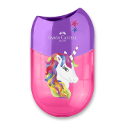 Ořezávátko Faber-Castell Unicorn 2 otvory,  s odpadní nádobkou
