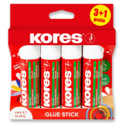Lepicí tyčinka Kores 40 g, blistr, 3+1