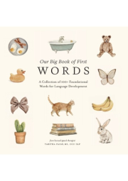 My First Book of Words, A Foundational Language Vocabulary Book of Colors, Numbers, Animals, ABCs, and More
