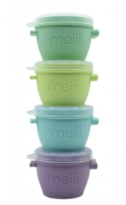 Melii Snap&Go silikonové kelímky  4ks