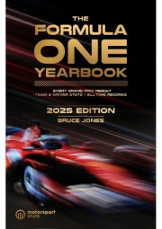 Formula One Yearbook 2025, Every race result, team a driver stats, all-time records