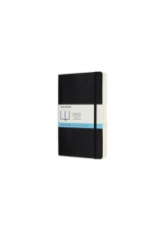 Moleskine Expanded Large Dotted Softcover Notebook: Black